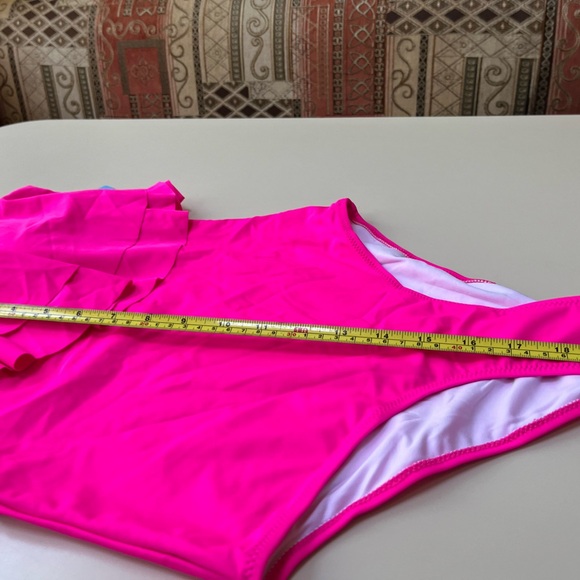 One Shoulder One Piece Bathing Suit. NWT - Picture 4 of 12